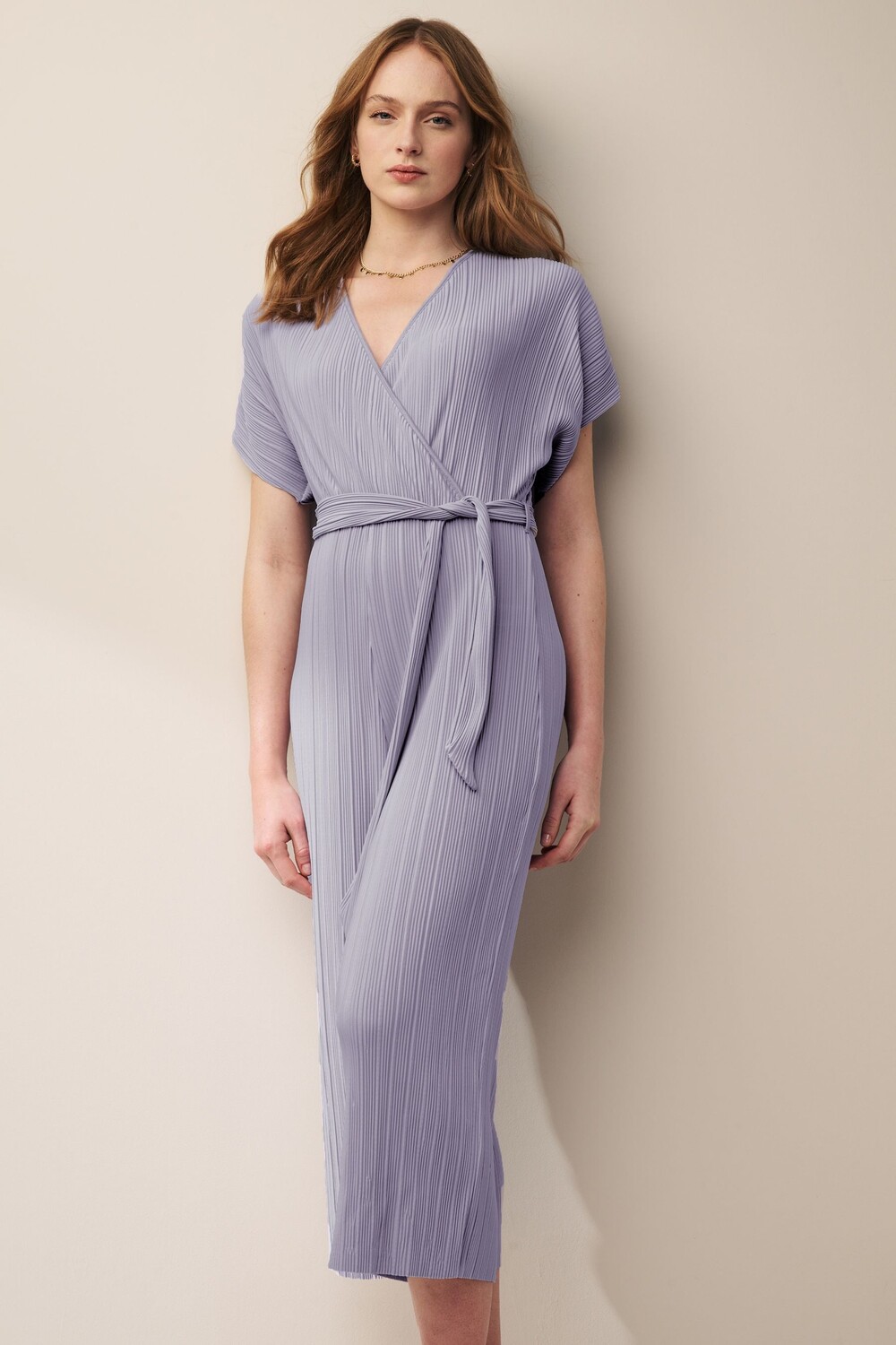 Плиссированный комбинезон с короткими рукавами и брюками-кюлотами Next, фиолетовый
Плиссированный комбинезон с короткими рукавами и брюками-кюлотами Next, фиолетовый