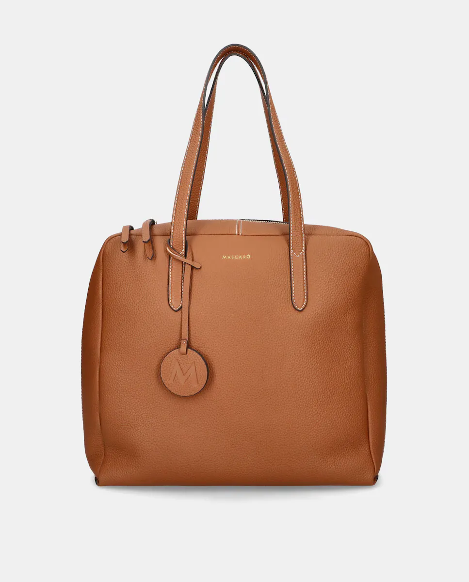 Женская кожаная сумка через плечо с ручкой Mascaró, коричневый
Женская кожаная сумка через плечо с ручкой Mascaró, коричневый