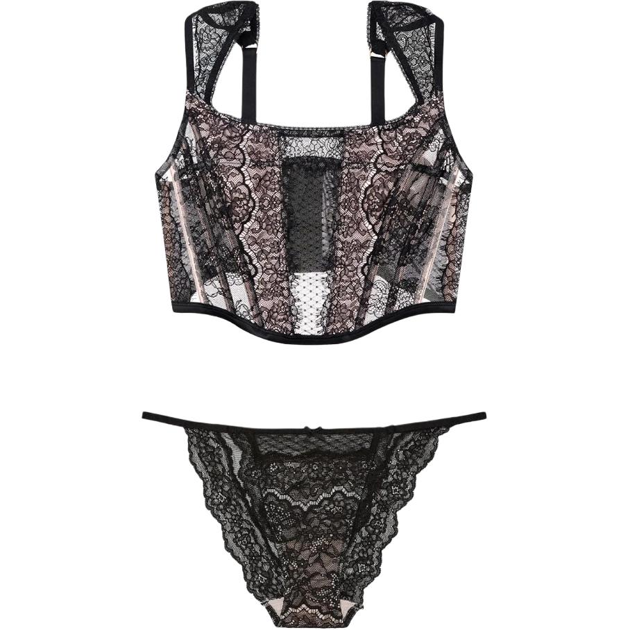 Victoria's Secret Женский комплект нижнего белья черный
Victoria's Secret Женский комплект нижнего белья черный