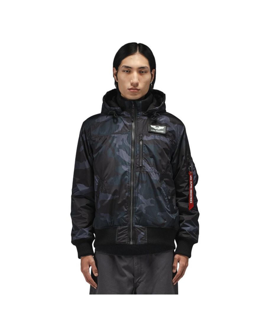 Мужская куртка-пилот с капюшоном в рубчик Alpha Industries, Black woodland camo
Мужская куртка-пилот с капюшоном в рубчик Alpha Industries, Black woodland camo