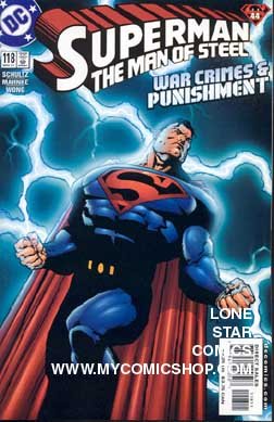 Superman The Man of Steel (118) War Crimes & Punishment (DC comics)
Superman The Man of Steel (118) War Crimes & Punishment (DC comics)