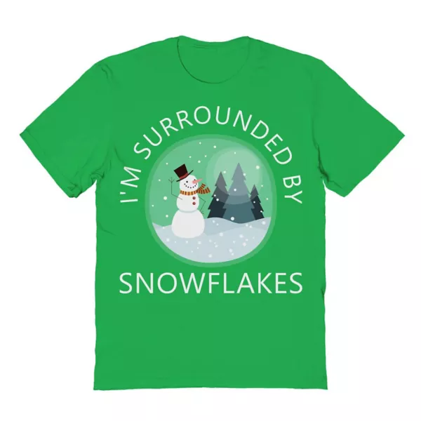 Мужская футболка с рождественским рисунком в виде снежинок Licensed Character, цвет irish green
Мужская футболка с рождественским рисунком в виде снежинок Licensed Character, цвет irish green