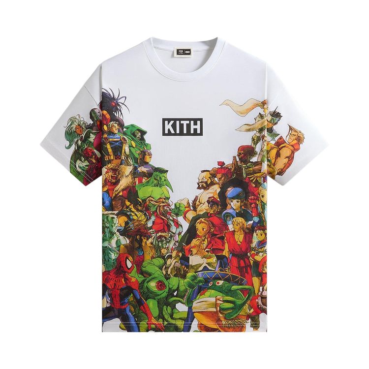 Футболка Kith x Marvel vs. Capcom New Age Of Heroes с принтом по всей поверхности, белый
Футболка Kith x Marvel vs. Capcom New Age Of Heroes с принтом по всей поверхности, белый