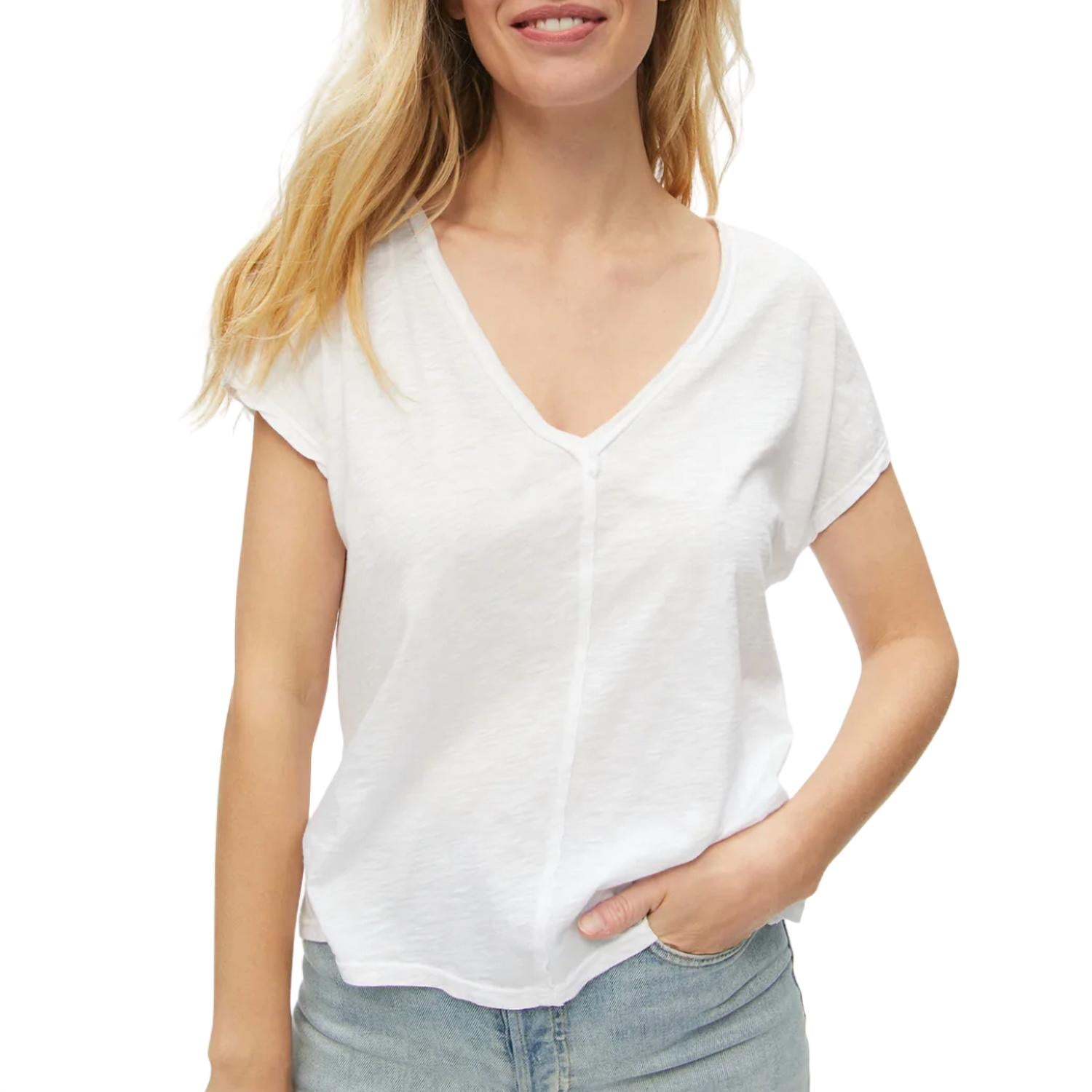 Футболка Lizzy белого цвета Michael Stars
Футболка Lizzy белого цвета Michael Stars