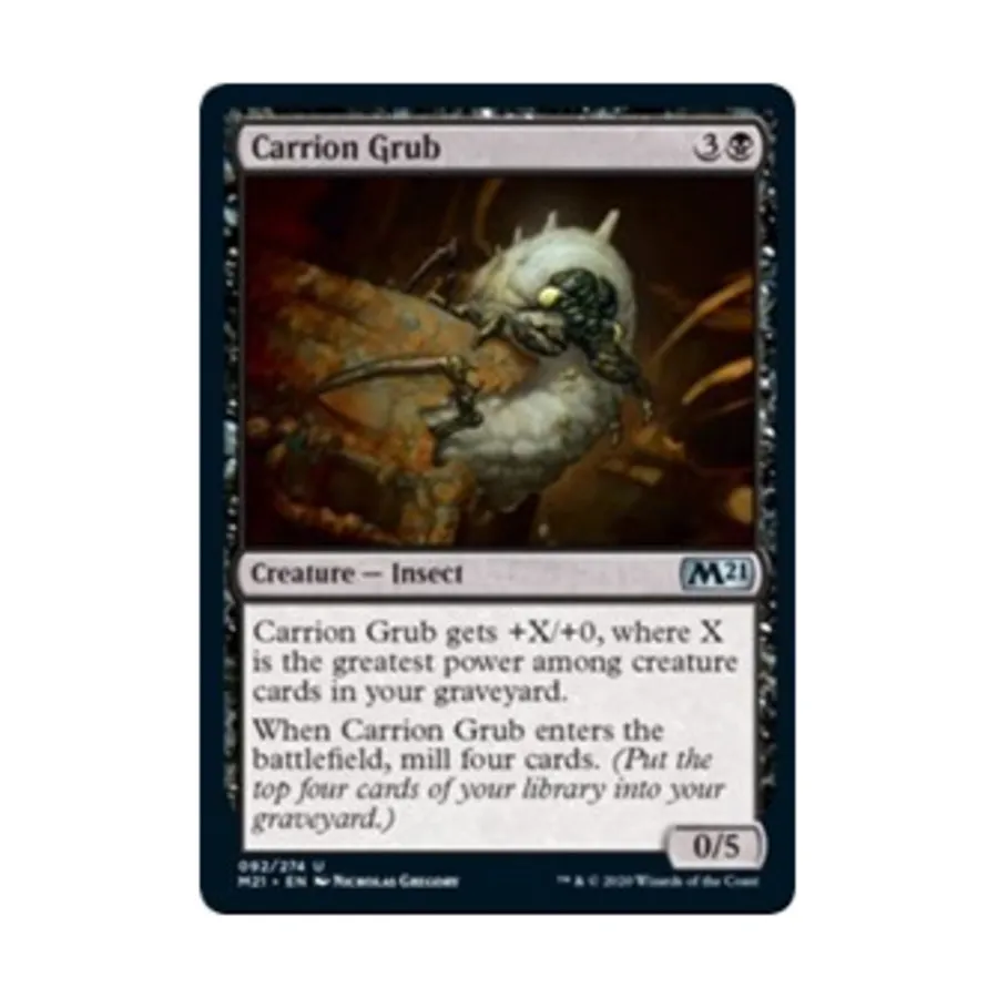 CCG Личинка-падальщик (U), MTG - Core Set 2021
CCG Личинка-падальщик (U), MTG - Core Set 2021