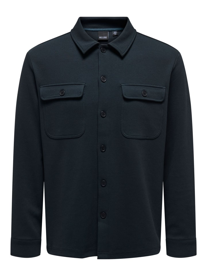 ONLY & SONS Рубашка темно-синего цвета
ONLY & SONS Рубашка темно-синего цвета