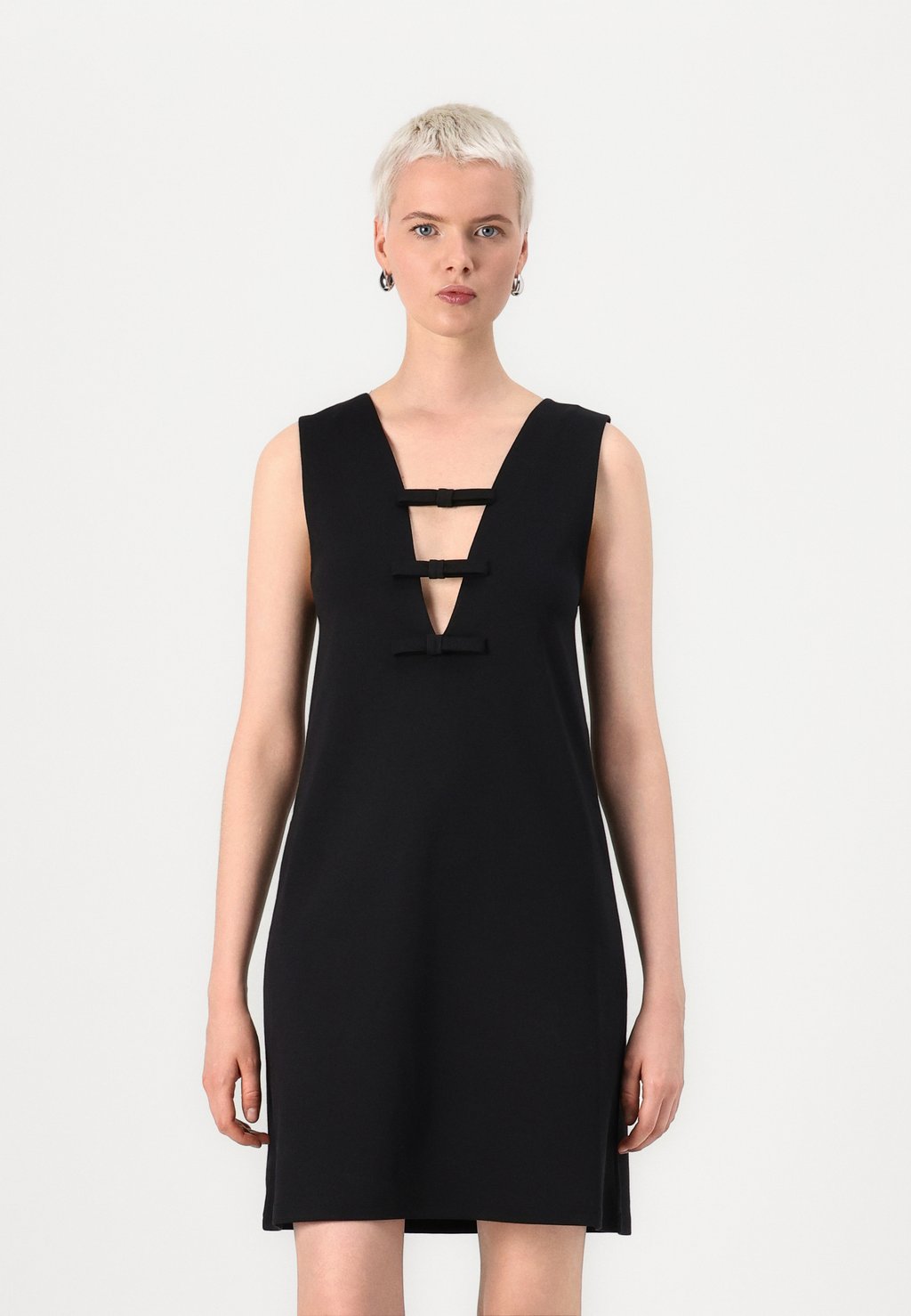 Коктейльное/вечернее платье ONLAMEL BOW DRESS ONLY, черный