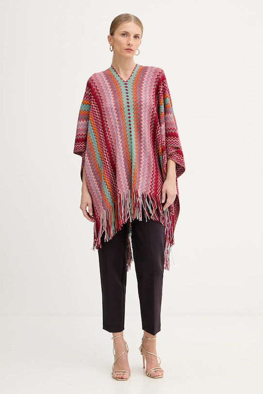 Шерстяное пончо Missoni, красный
Шерстяное пончо Missoni, красный
