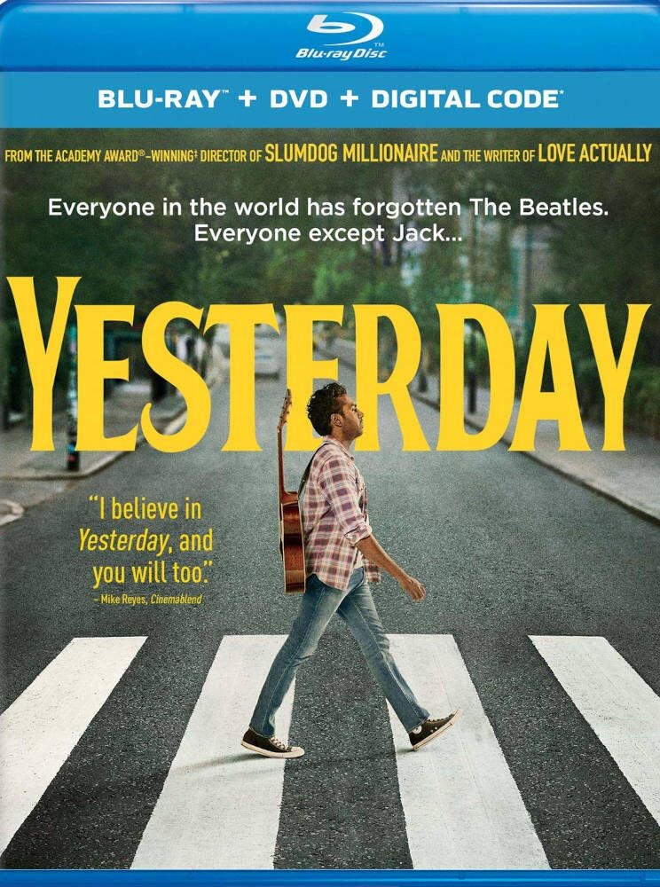 Диск Blu-ray Yesterday 
Диск Blu-ray Yesterday