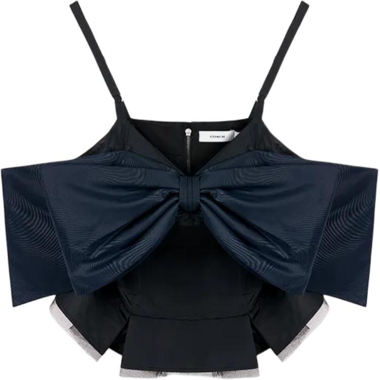 SS25 Майка женская черная COACH
SS25 Майка женская черная COACH