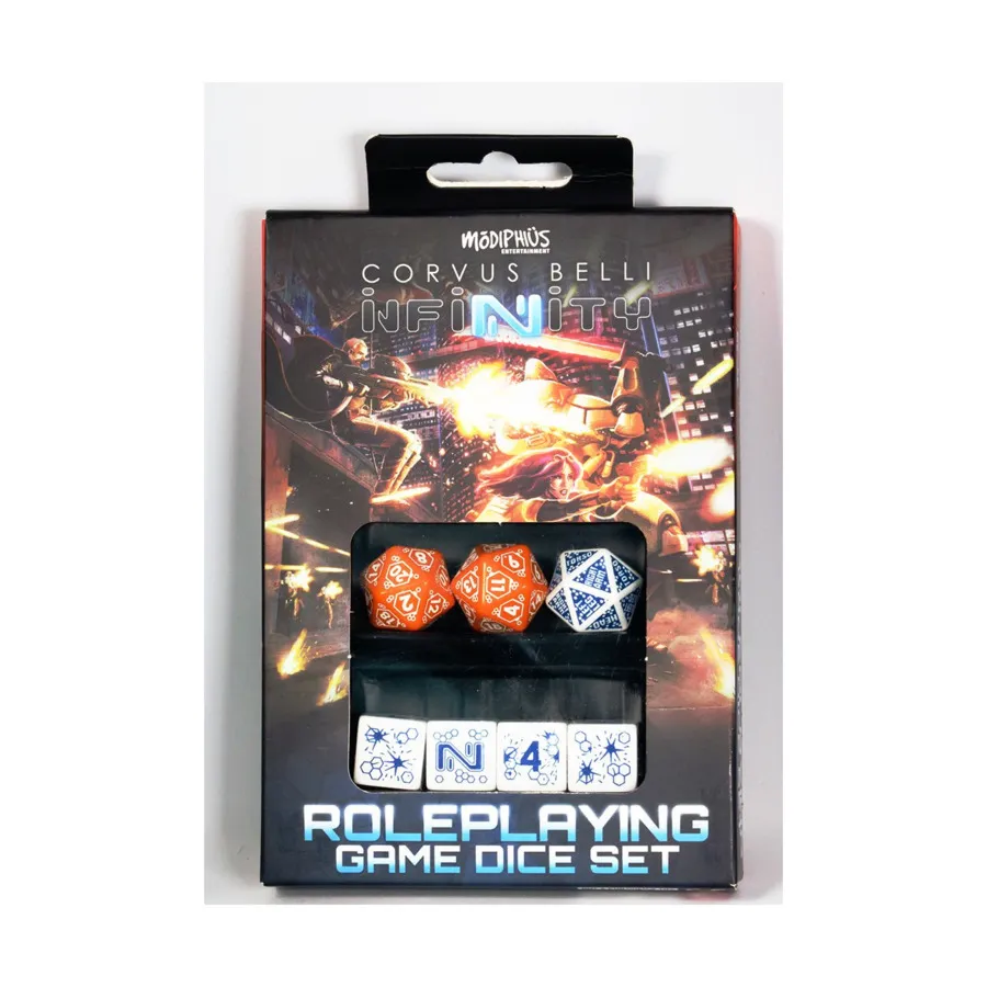 Набор кубиков - Юй Цзин (7), Infinity RPG Dice Sets
Набор кубиков - Юй Цзин (7), Infinity RPG Dice Sets