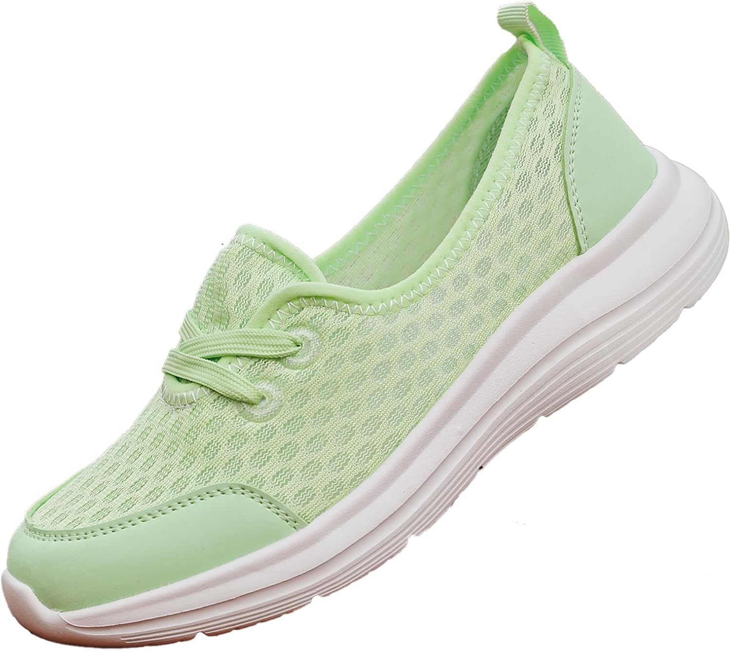 Женские лоферы слипоны низкие модные кроссовки дышащие с поддержкой свода стопы против скольжения повседневные прогулочные обувь Usecee, зеленый
Женские лоферы слипоны низкие модные кроссовки дышащие с поддержкой свода стопы против скольжения повседневные прогулочные обувь Usecee, зеленый
