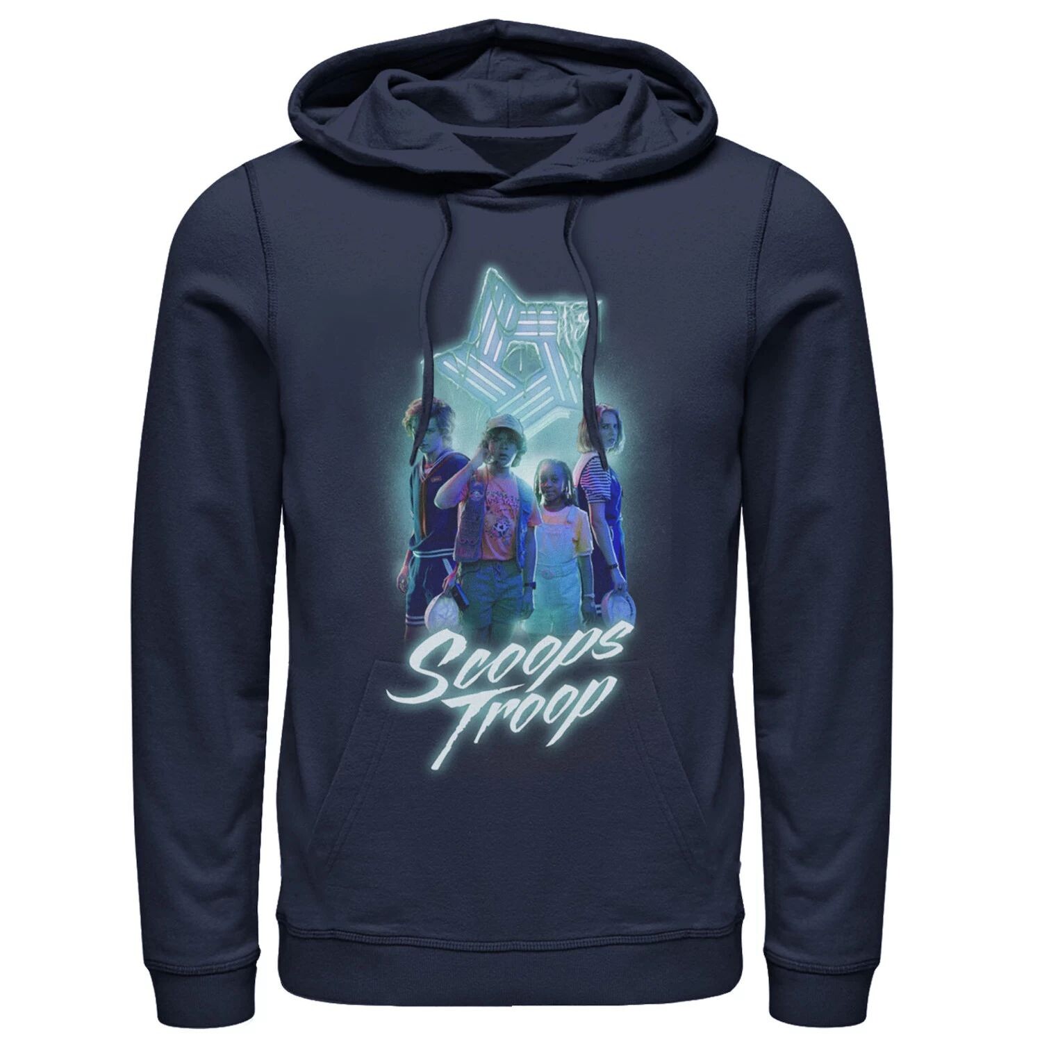 Мужская неоновая толстовка Netflix Stranger Things Scoops Troop Licensed Character
Мужская неоновая толстовка Netflix Stranger Things Scoops Troop Licensed Character