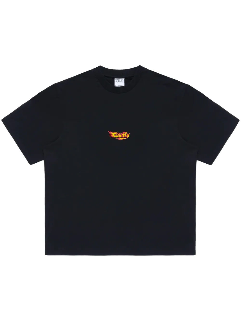 Футболка County Flame Marcelo Burlon County Of Milan, черный
Футболка County Flame Marcelo Burlon County Of Milan, черный