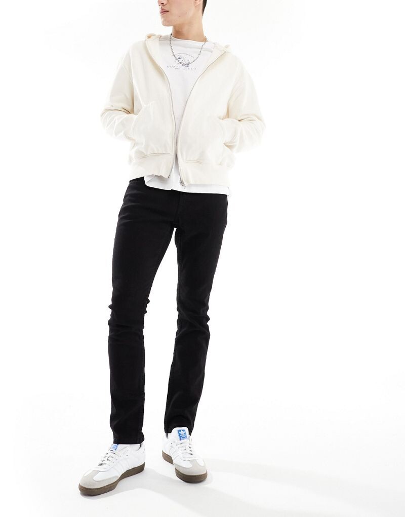 Черные джинсы узкого кроя Only & Sons Loom
Черные джинсы узкого кроя Only & Sons Loom