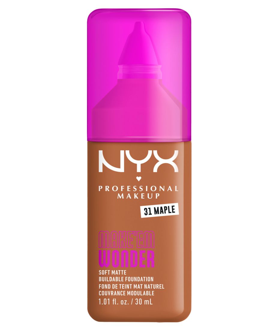 Тональный крем Wonder Foundation, 0,84 унции NYX Professional Makeup, цвет maple
Тональный крем Wonder Foundation, 0,84 унции NYX Professional Makeup, цвет maple