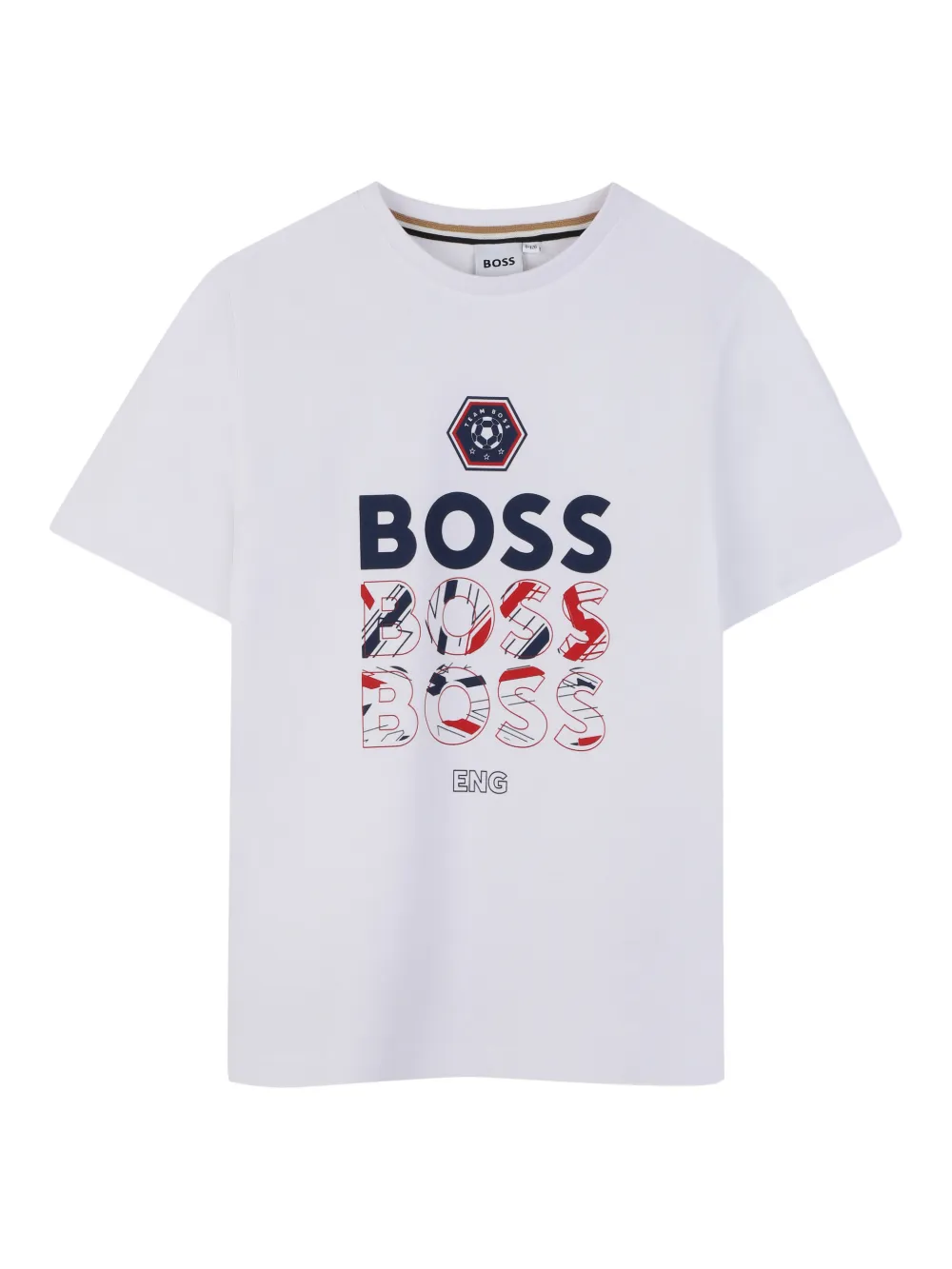 Футболка с логотипом Boss Kidswear, белый
Футболка с логотипом Boss Kidswear, белый