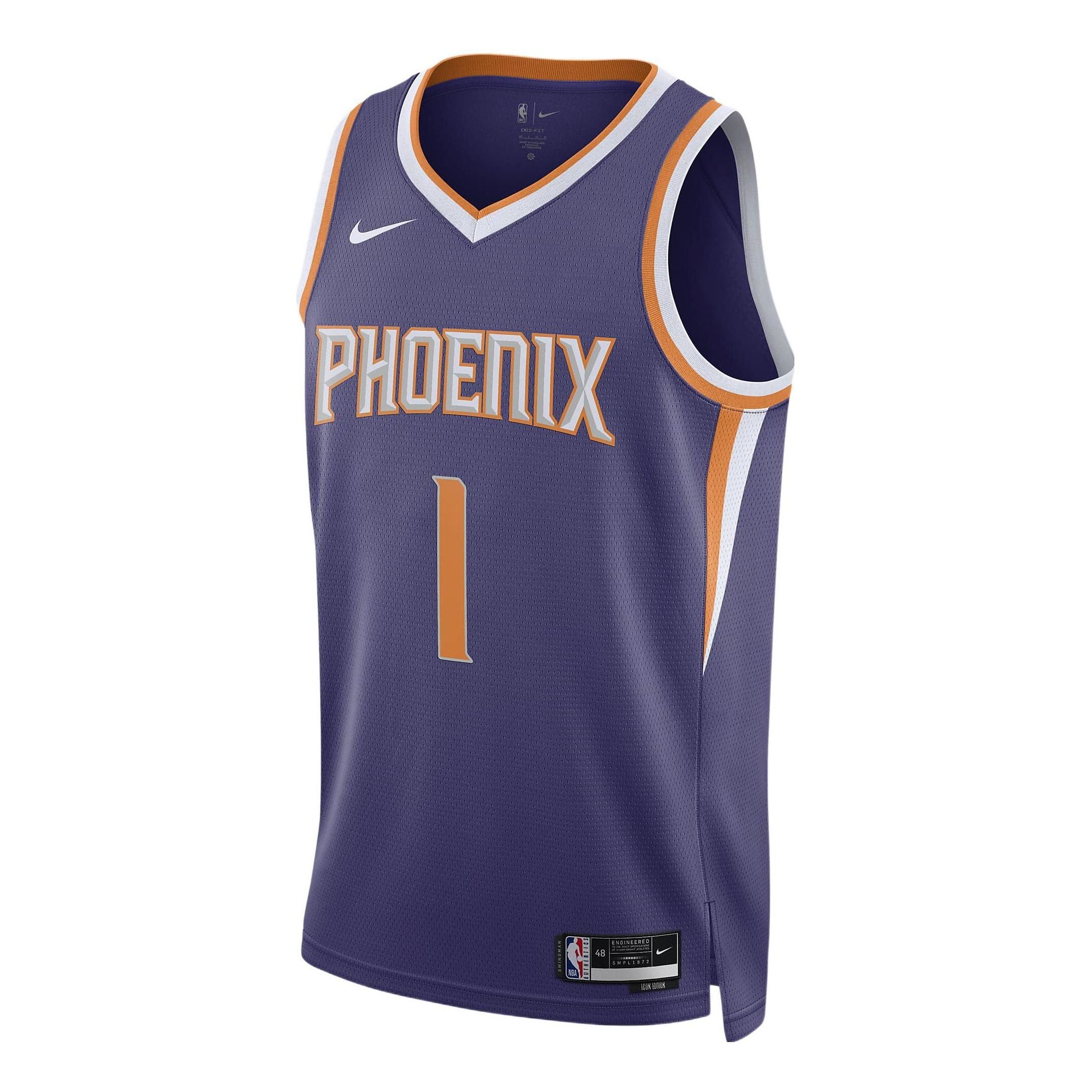 Баскетбольное джерси Nike Dri-FIT NBA Phoenix Suns Devin Booker Icon Edition 2022/23 Swingman Jersey
Баскетбольное джерси Nike Dri-FIT NBA Phoenix Suns Devin Booker Icon Edition 2022/23 Swingman Jersey