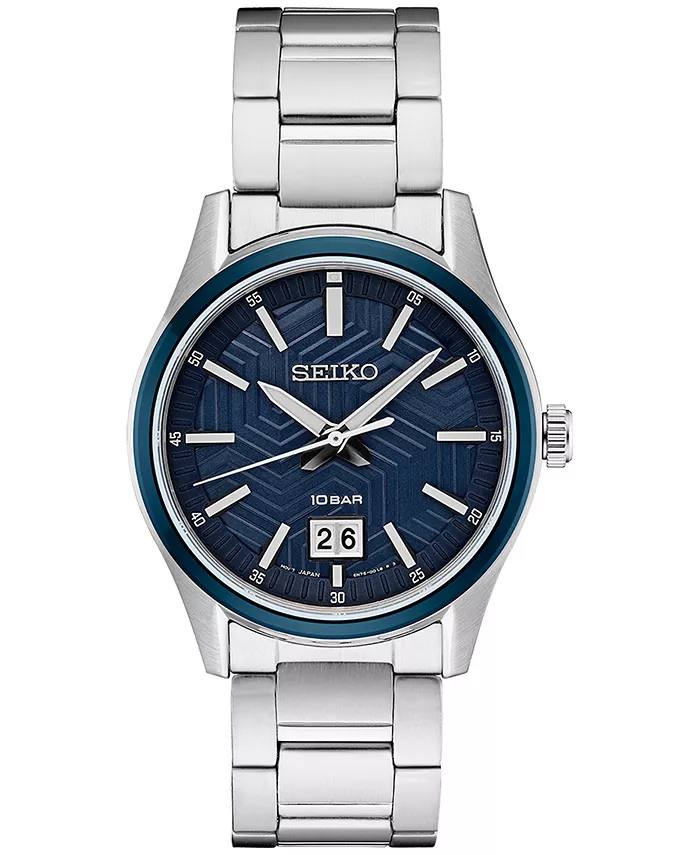 Мужские наручные часы Essentials со стальным браслетом, 40 мм Seiko
Мужские наручные часы Essentials со стальным браслетом, 40 мм Seiko