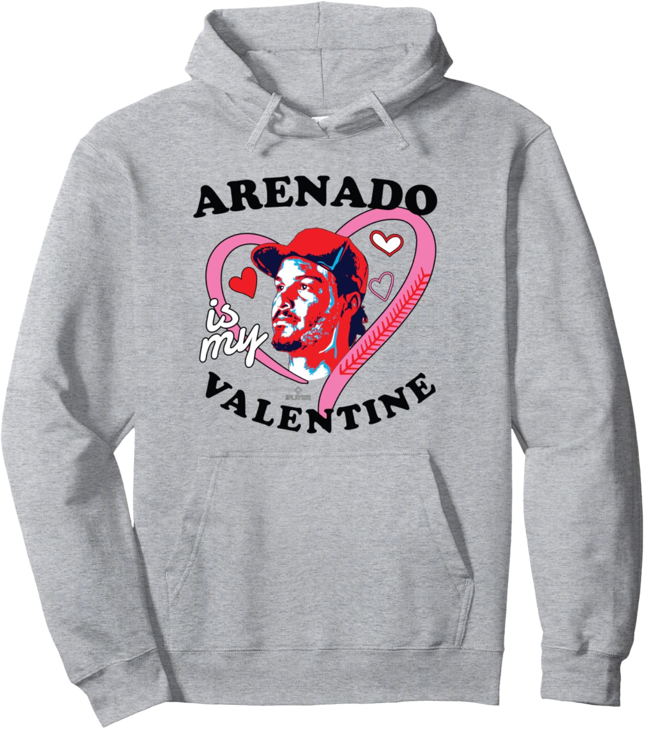 Худи с надписью «Нолан Аренадо - мой Валентин» от St. Louis Baseball MLBPA Ryno Sports, серый
Худи с надписью «Нолан Аренадо - мой Валентин» от St. Louis Baseball MLBPA Ryno Sports, серый