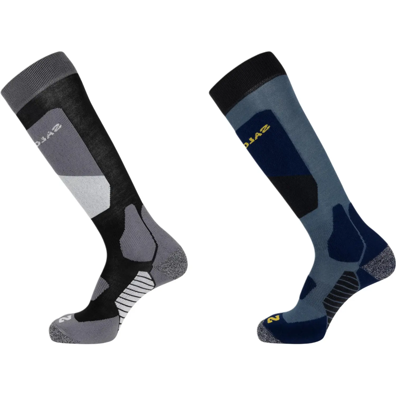 Носки для катания на лыжах с панелями Salomon, 2 pack (черный+copenhagen синий)
Носки для катания на лыжах с панелями Salomon, 2 pack (черный+copenhagen синий)