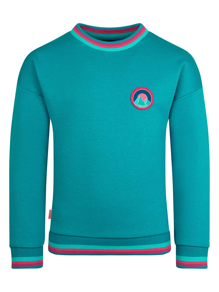 Толстовка Trollkids Senja, бирюзовый
Толстовка Trollkids Senja, бирюзовый