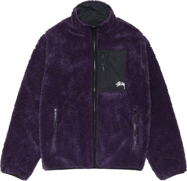 Куртка Stussy Sherpa Reversible 'Purple', разноцветный, Фиолетовый, Куртка Stussy Sherpa Reversible 'Purple', разноцветный 
Куртка Stussy Sherpa Reversible 'Purple', разноцветный, Фиолетовый, Куртка Stussy Sherpa Reversible 'Purple', разноцветный