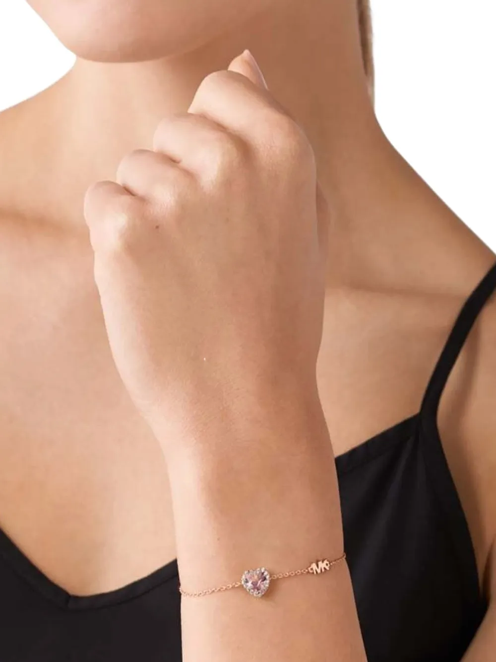 Браслет с украшением в виде сердца MICHAEL KORS, золотой
Браслет с украшением в виде сердца MICHAEL KORS, золотой