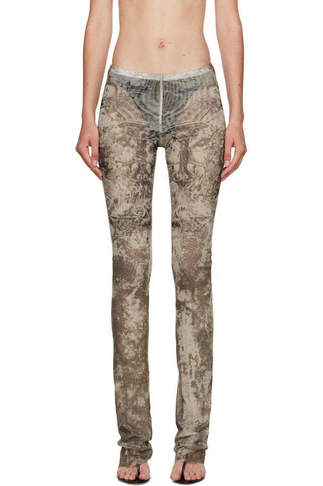 Медальоновые лёгкие брюки Jean Paul Gaultier, бежевый
Медальоновые лёгкие брюки Jean Paul Gaultier, бежевый
