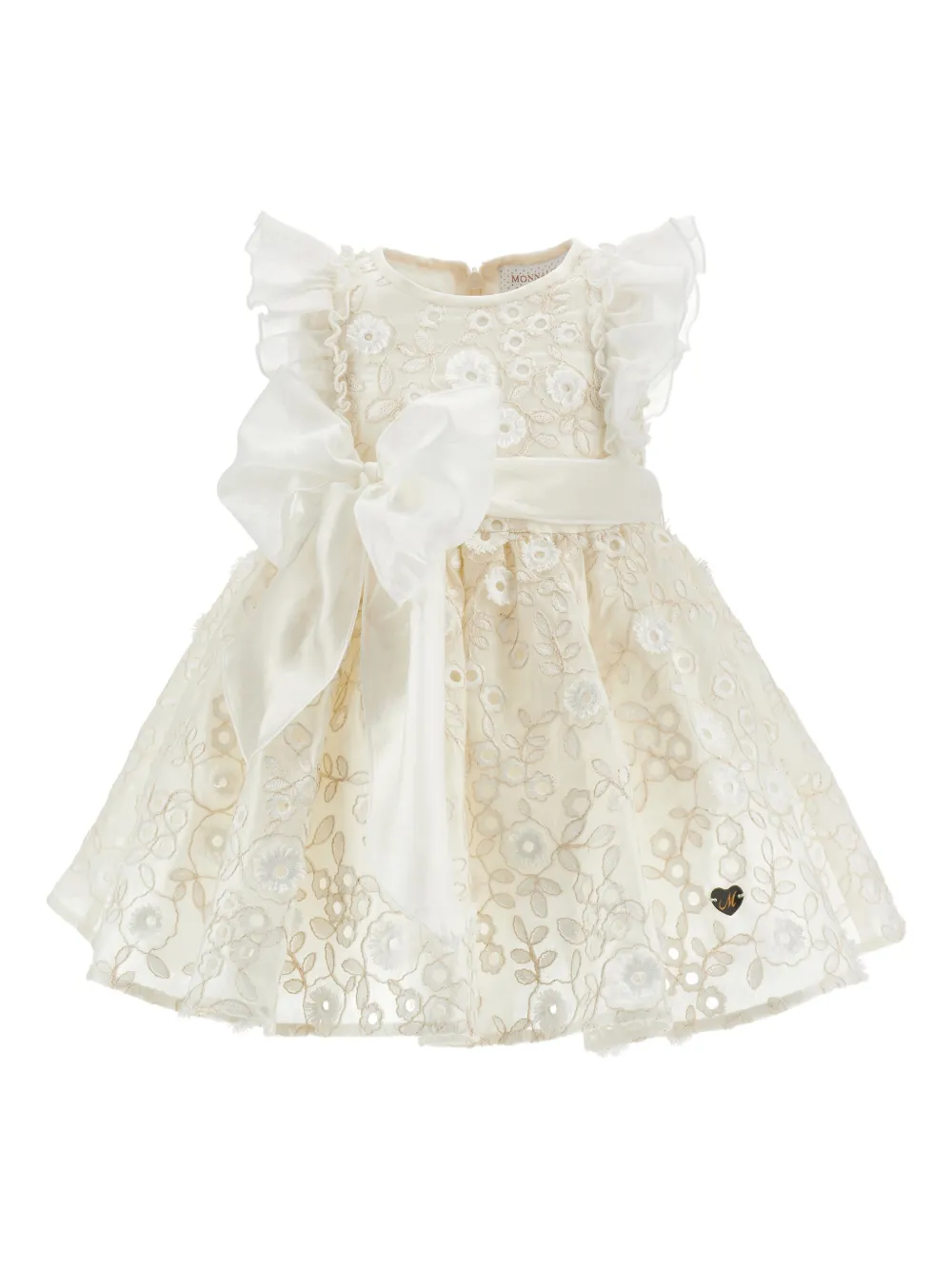 Платье с оборками и цветочным принтом Monnalisa, бежевый
Платье с оборками и цветочным принтом Monnalisa, бежевый