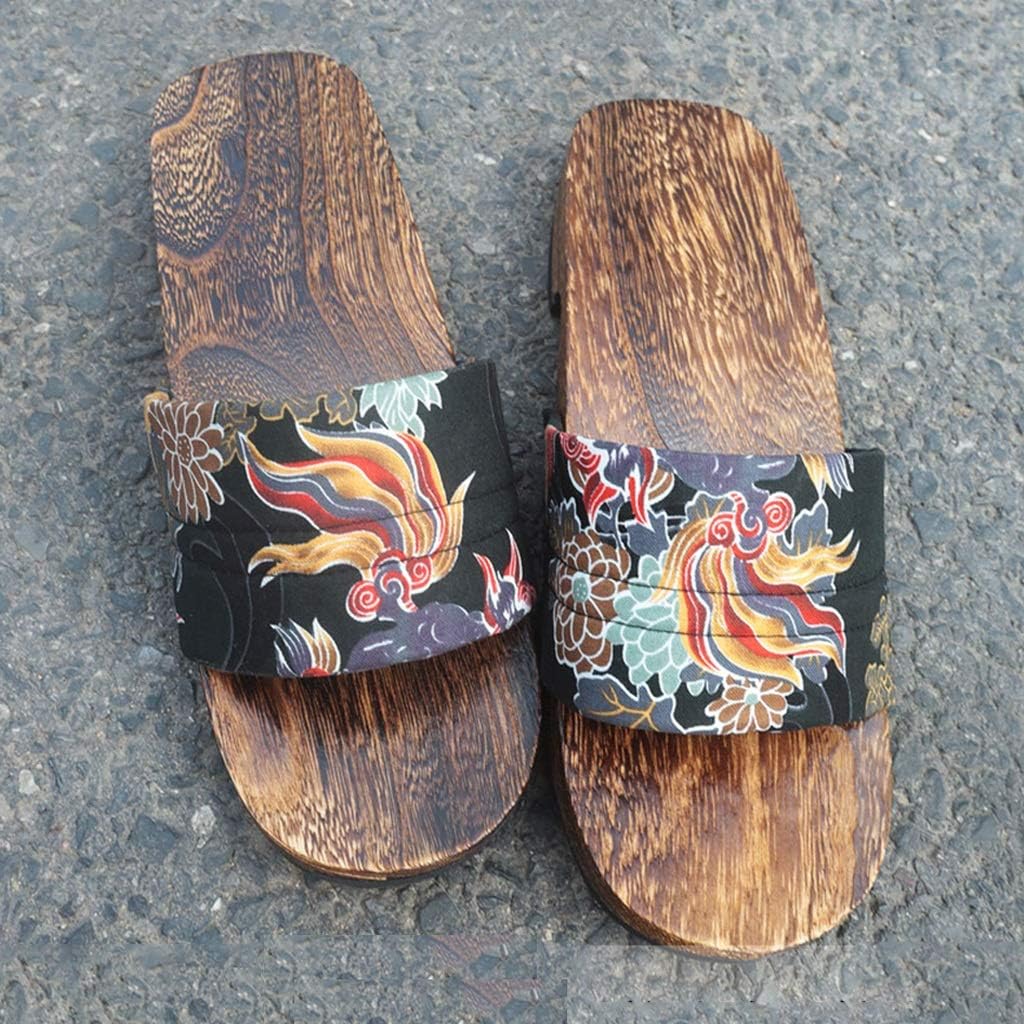 Мужские тапочки YXCKG, шлепанцы, сандалии, традиционные японские сандалии гета, деревянные сабо, пляжные тапочки-шлепанцы с деревянной подошвой (цвет: B, размер: S), Small F
Мужские тапочки YXCKG, шлепанцы, сандалии, традиционные японские сандалии гета, деревянные сабо, пляжные тапочки-шлепанцы с деревянной подошвой (цвет: B, размер: S), Small F