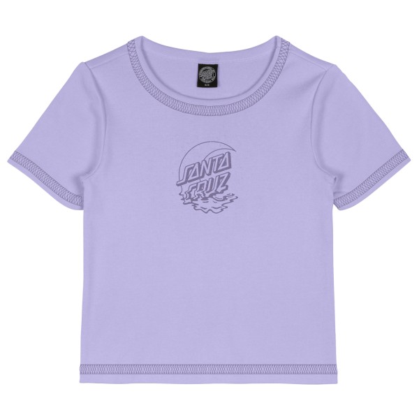 Женская футболка с рисунком луны и точками-отражателями спереди. Santa Cruz, Lavender 
Женская футболка с рисунком луны и точками-отражателями спереди. Santa Cruz, Lavender