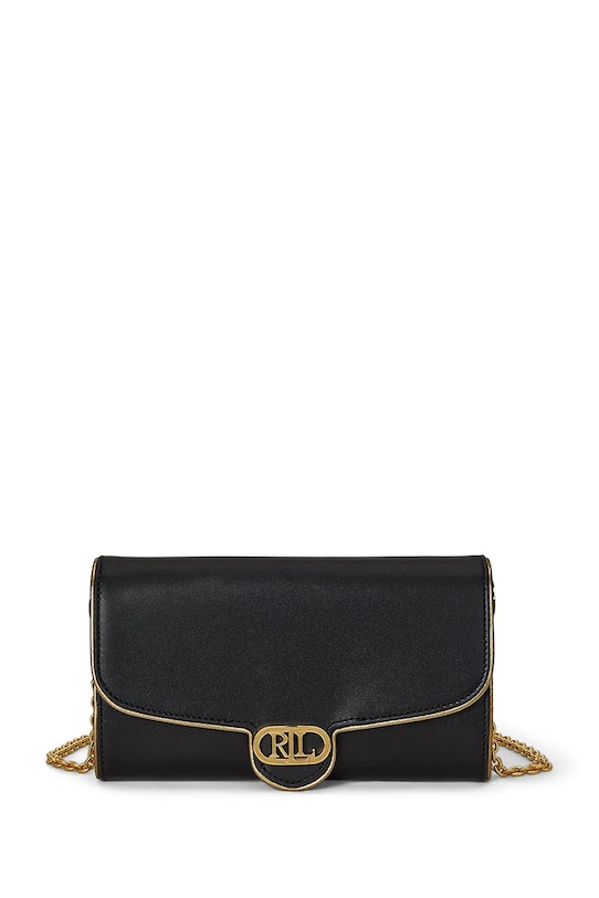 Кожаный кошелек Lauren Ralph Lauren, черный
Кожаный кошелек Lauren Ralph Lauren, черный