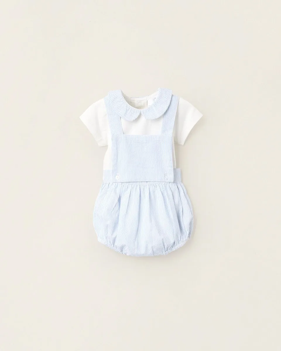 Комплект для младенца с коротким рукавом светло-голубого цвета Zippy
Комплект для младенца с коротким рукавом светло-голубого цвета Zippy