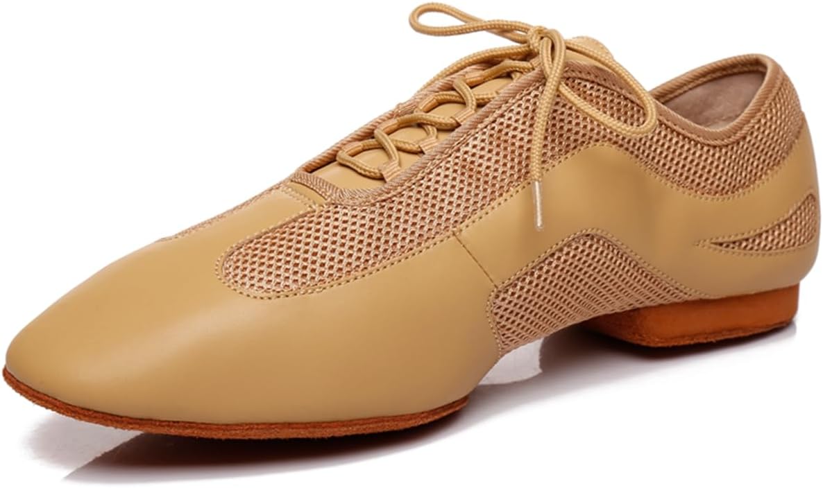 Мужские бальные туфли для латинских танцев, сальсы, вальса, танго с невысоким стандартным каблуком Zhcrcfirm, Apricot
Мужские бальные туфли для латинских танцев, сальсы, вальса, танго с невысоким стандартным каблуком Zhcrcfirm, Apricot