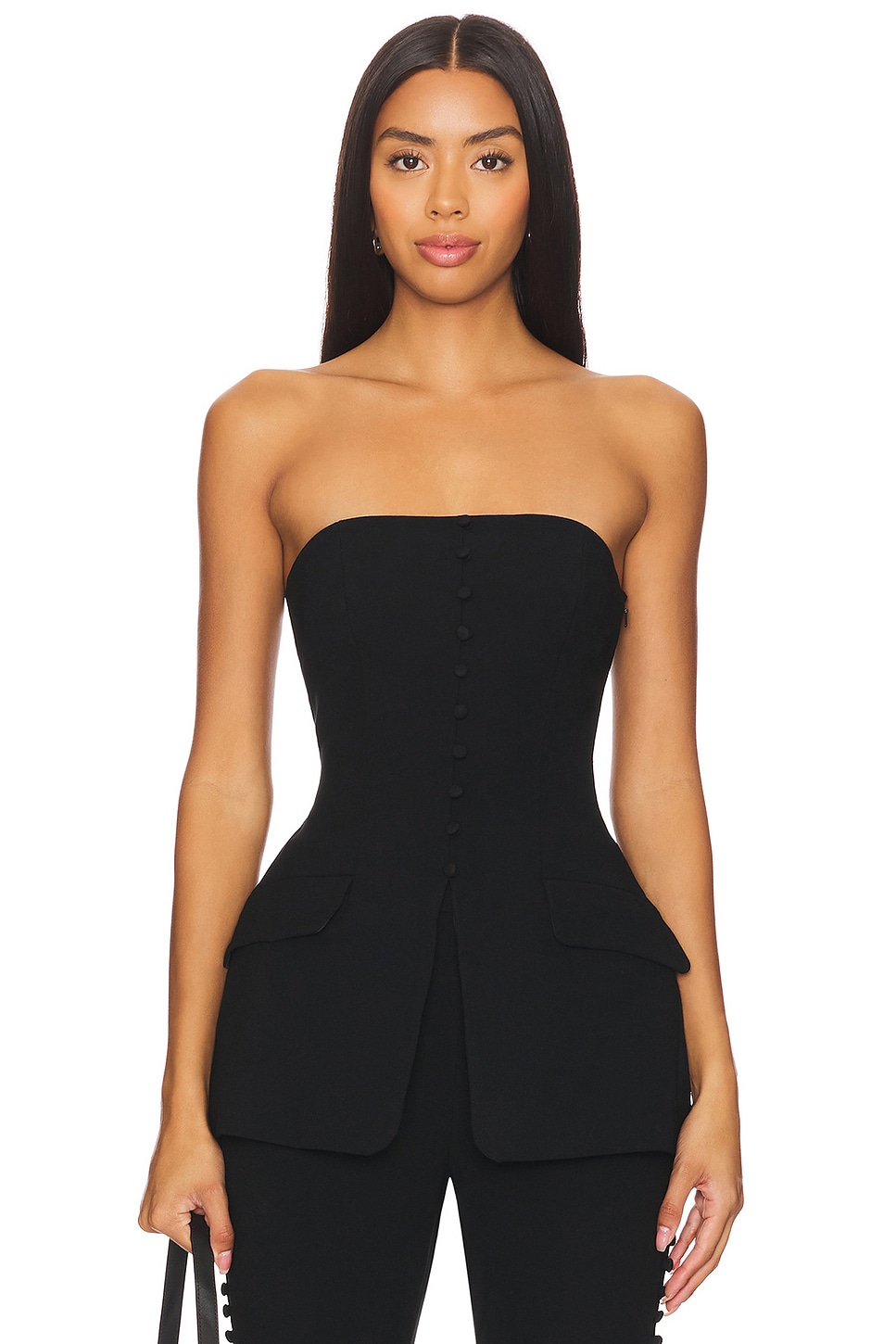 Топ на пуговицах marais Sans Faff, черный
Топ на пуговицах marais Sans Faff, черный