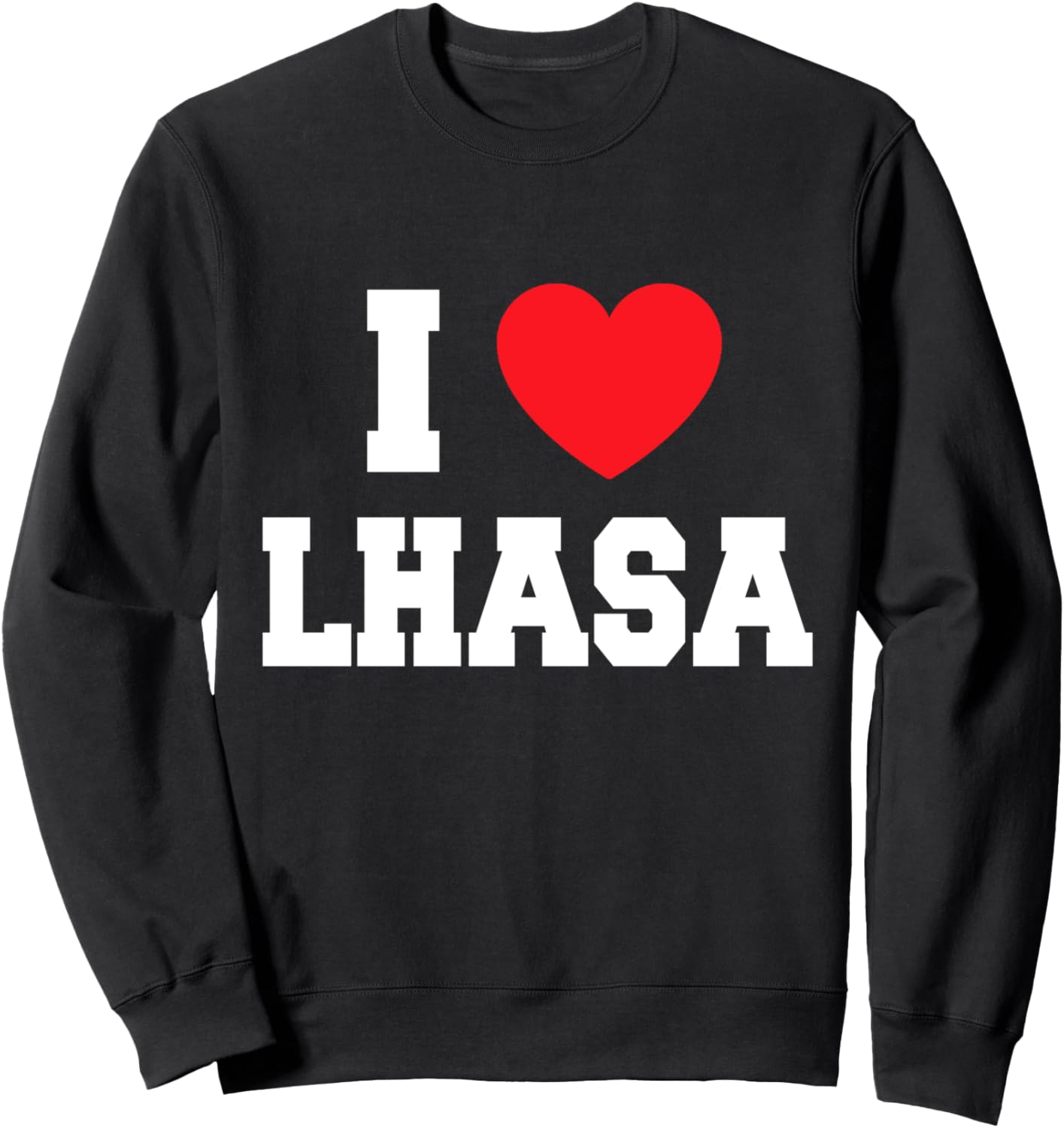 Толстовка с надписью «Я люблю лхасу» My Heart, черный
Толстовка с надписью «Я люблю лхасу» My Heart, черный