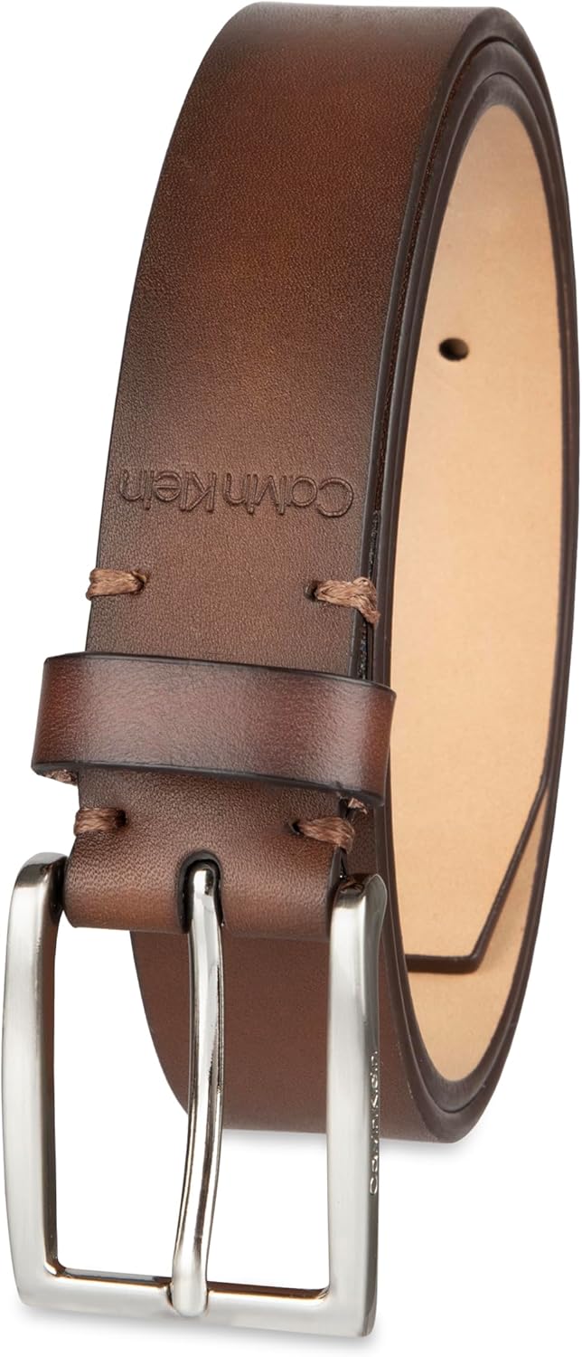 Мужской ремень Calvin Klein для делового костюма и повседневной носки - элегантный дизайн CK для работы, джинсов и повседневной носки, Cognac
Мужской ремень Calvin Klein для делового костюма и повседневной носки - элегантный дизайн CK для работы, джинсов и повседневной носки, Cognac