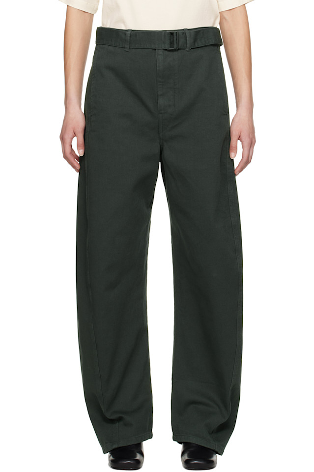 Джинсы с перекрученным поясом Lemaire, синий
Джинсы с перекрученным поясом Lemaire, синий