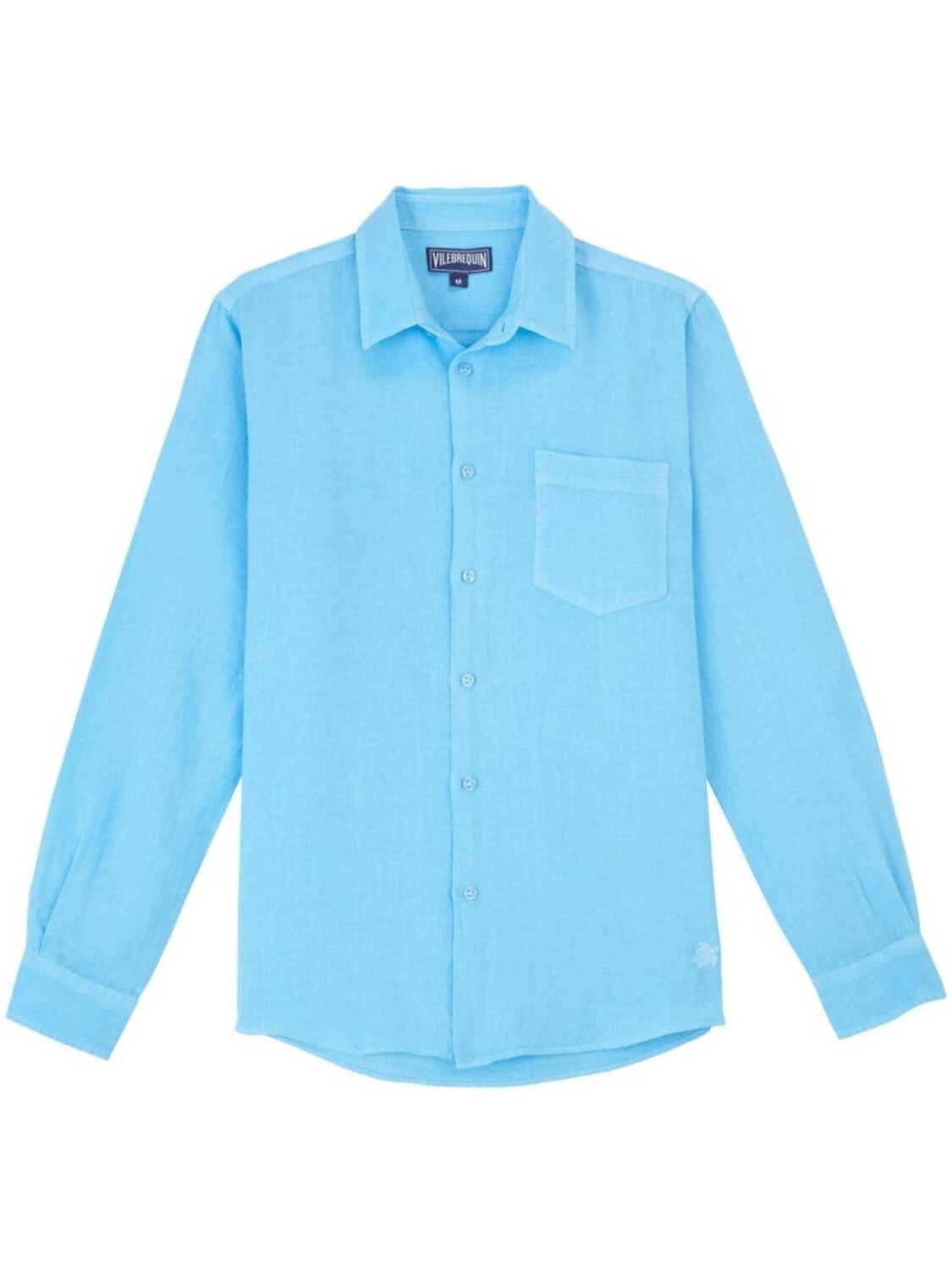 Vilebrequin льняная рубашка с вышитым логотипом, синий
Vilebrequin льняная рубашка с вышитым логотипом, синий