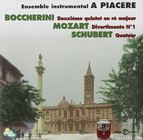 CD диск Boccherini / Mozart / Schubert / Piacere: A Piacere Ensemble Instrumental
CD диск Boccherini / Mozart / Schubert / Piacere: A Piacere Ensemble Instrumental