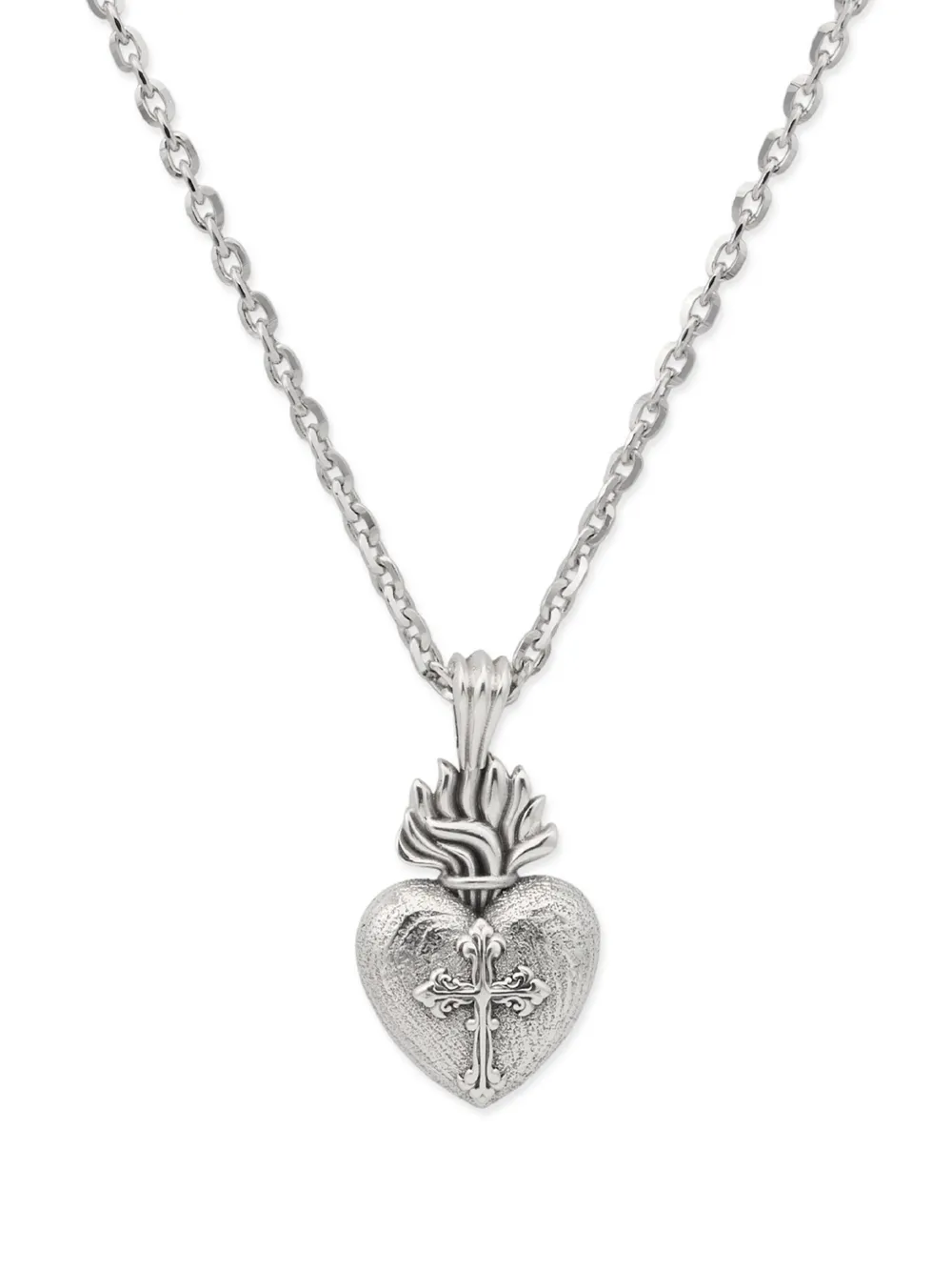 Колье Sacred Heart Emanuele Bicocchi, серебристый
Колье Sacred Heart Emanuele Bicocchi, серебристый