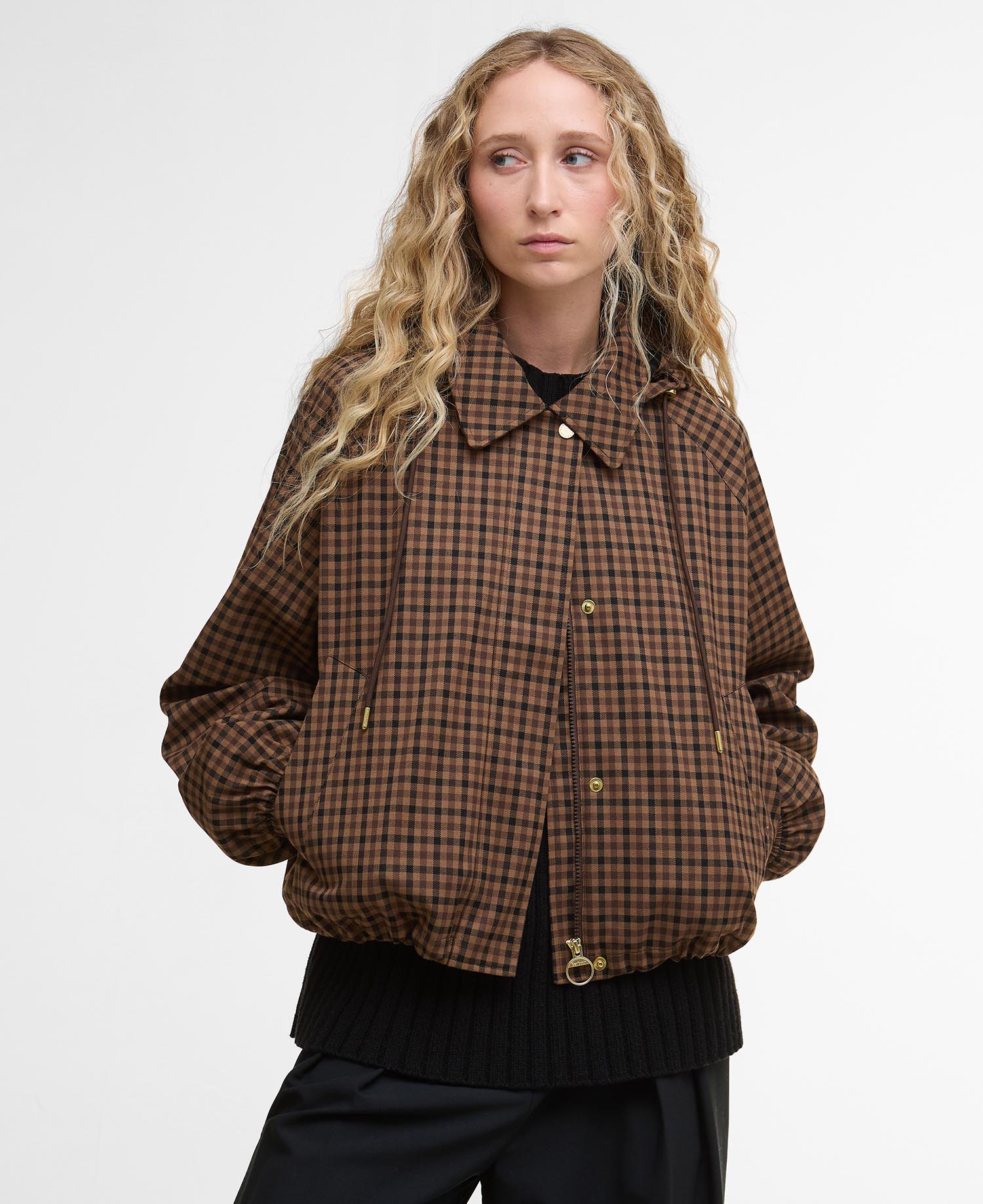 Куртка-дождевик Barbour Audrey, Vicuna Gingham Check
Куртка-дождевик Barbour Audrey, Vicuna Gingham Check