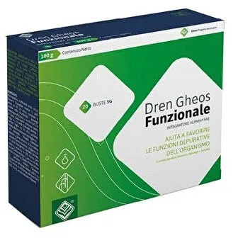 Функциональная добавка Dren, 20 пакетиков Gheos 
Функциональная добавка Dren, 20 пакетиков Gheos