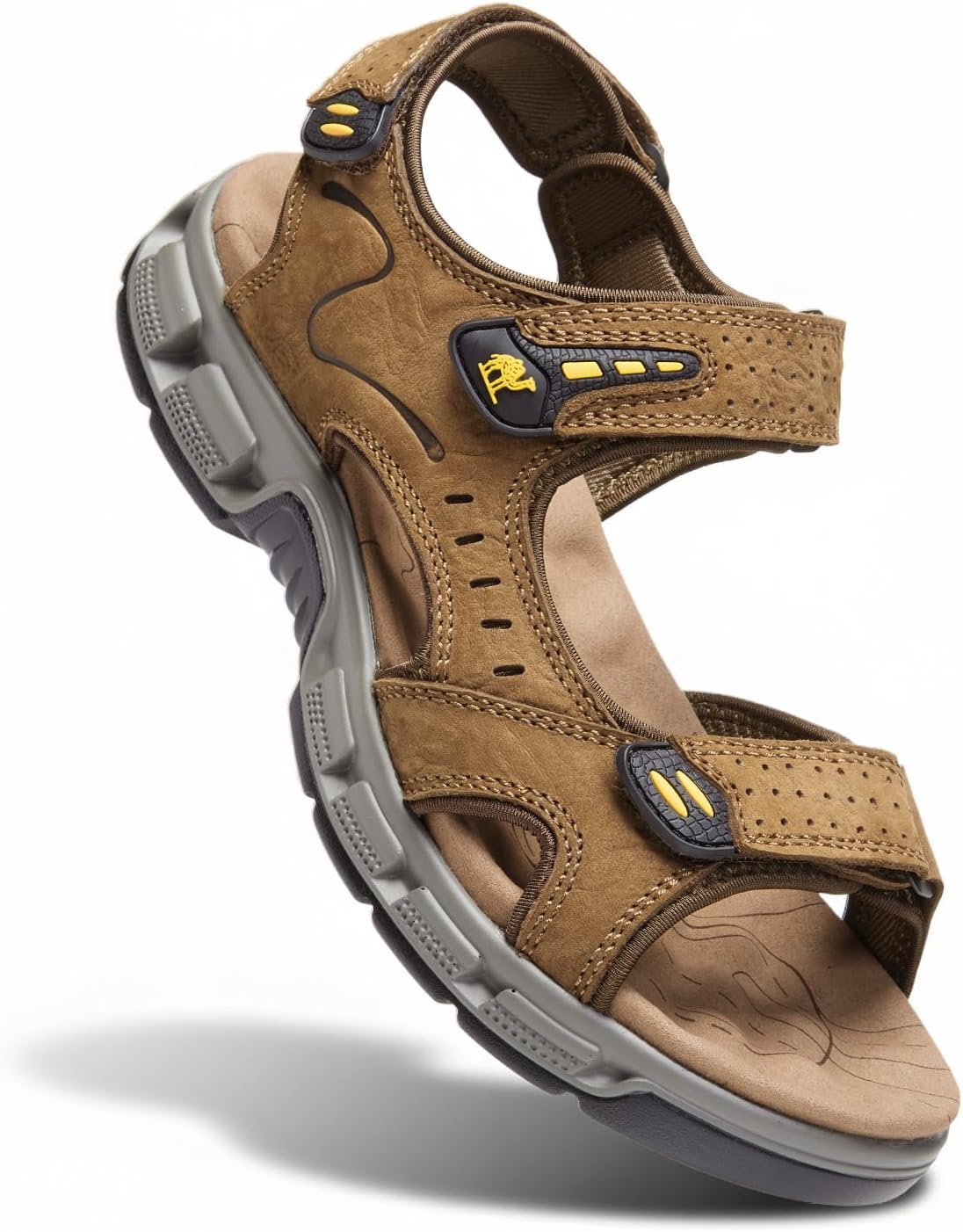 Мужские кожаные сандалии CAMEL CROWN для походов, активного отдыха на улице, воды и пляжа, летние сандалии с открытым носком и регулируемыми ремешками, Camel-7837
Мужские кожаные сандалии CAMEL CROWN для походов, активного отдыха на улице, воды и пляжа, летние сандалии с открытым носком и регулируемыми ремешками, Camel-7837