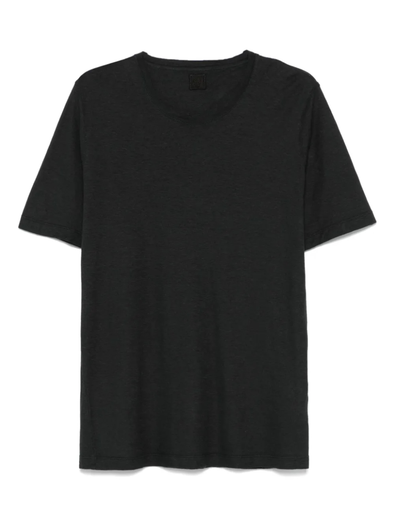 120% Lino logo-embroidered Футболка, черный
120% Lino logo-embroidered Футболка, черный