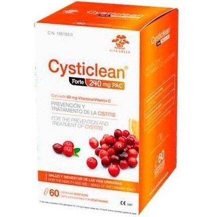 Cysticlean Cysticleana,,C/ Forte 60Caps
Cysticlean Cysticleana,,C/ Forte 60Caps