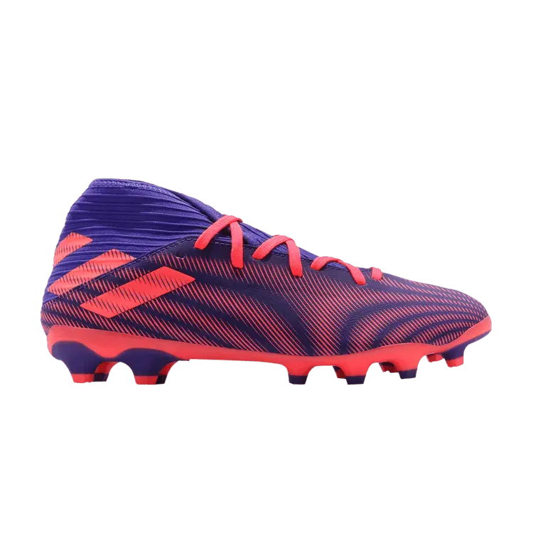 Кроссовки Nemeziz .3 MG 'Tension Tape - Energy Ink Signal Pink', фиолетовый
Кроссовки Nemeziz .3 MG 'Tension Tape - Energy Ink Signal Pink', фиолетовый