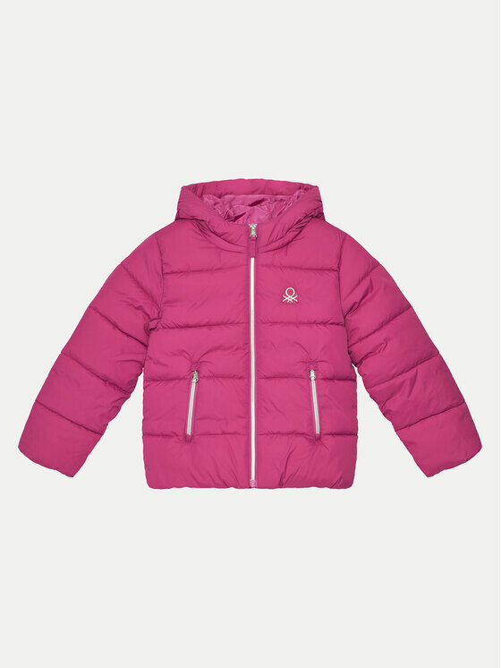 Пуховик стандартного кроя United Colors Of Benetton, розовый
Пуховик стандартного кроя United Colors Of Benetton, розовый