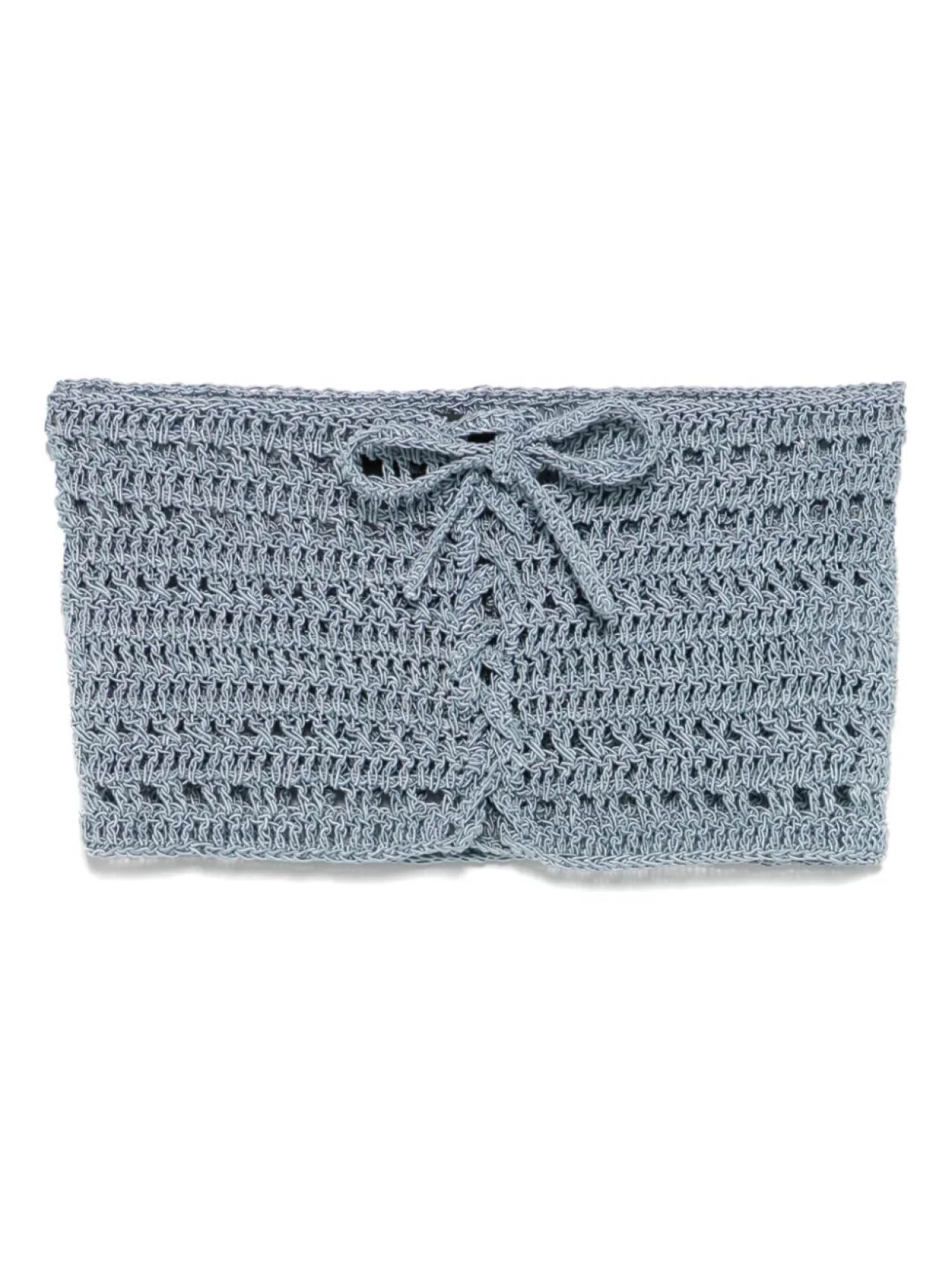 Укороченный трикотажный топ A.M.G., синий
Укороченный трикотажный топ A.M.G., синий